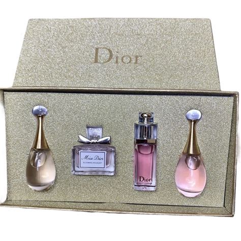 christian dior perfume mini set|More.